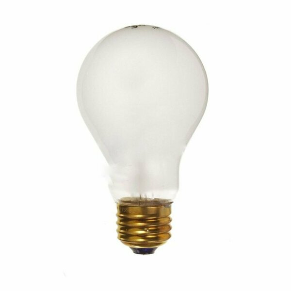 American Imaginations 100W Bulb Socket Light Bulb White Glass AI-37499